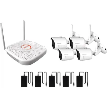 Kompletní kamerový systém Amiko WiFi KIT-4900 + 4 kamery