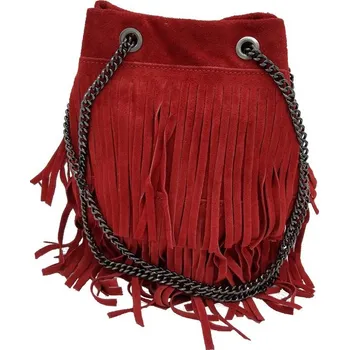 Kabelka Dámská kožená kabelka DONATELLA 97719 Barva: Červená