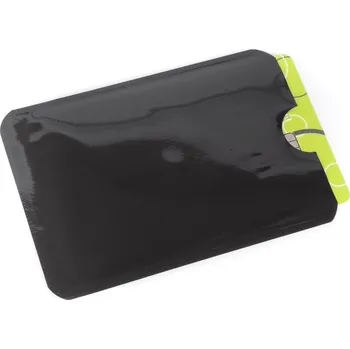 Obal na doklad Ochranný obal v černé barvě pro bezkontaktní kartu blokující RFID a NFC signál
