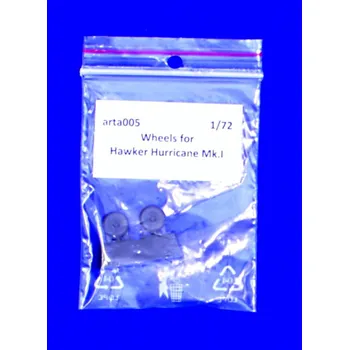 Plastikový model 1/72 Wheels for Hurricane Mk.I (HAS/H.2000)