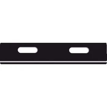 Pracovní nůž Průmyslová čepel jednobřitá do vstřikolisů-zaoblená, Martor INJECTOR, titanový povlak