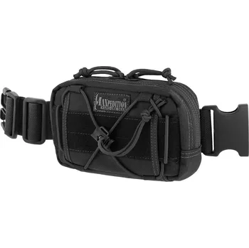 Pouzdro na rybářské vybavení Maxpedition Janus Extension Pocket Black 20,3 x 10,2 x 3,8 cm