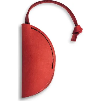 Eggo Cushing kožená klíčenka Červená