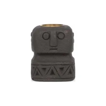 Zahradní dekorace Kamenná soška/svícen Sumba Stone #26 - 8 cm