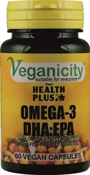 Přírodní produkt Veganicity Omega 3 DHA:EPA 60 cps.