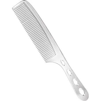 Kartáč pro zvířata Xanitalia Hřeben Silver Hliníkový rozčesávací s ručkou, délka 20,7cm