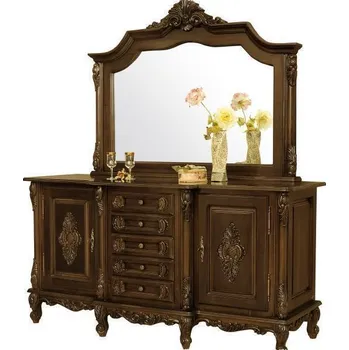 Komoda IBA Komoda se zrcadlem Royal (velká) Odstín dřeva: Krémová