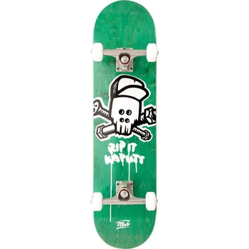 Skateboard mob Skateboard skull complete green