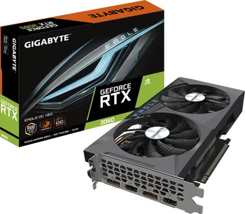 Grafická karta Gigabyte RTX 3060 EAGLE OC 12G 2.0 LHR