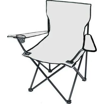 kempingová židle Malatec 10071 šedá