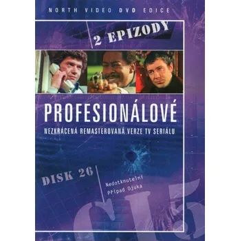 DVD film Profesionálové - DVD 26 (2 díly) - nezkrácená remasterovaná verze (papírový obal)