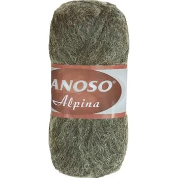 Příze Příze Alpina 953 šedá Lanoso