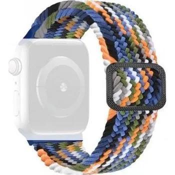Řemínek na hodinky Řemínek s copánkovým vzorem pro Apple Watch 42mm / 41mm / 40mm / 38mm - barevný