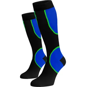 Pánské ponožky Benami kompresní podkolenky Černé Černá Polyamid 45-46