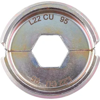 Ruční nářadí Krimpovací čelisti L pro měděné trubkové kabelové oka a přípojky 16-240 mm