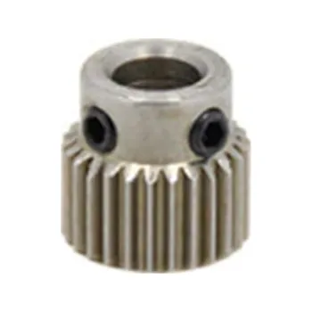 Příslušenství k 3D tiskárně Ozubené podávací kolečko extruderu (MK6, MK7, MK8) s dvojí aretací Ocel 26