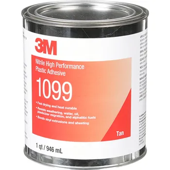 Průmyslové lepidlo 3M 1099 Scotch-Weld nitril kaučukové lepidlo pro lepení vinylů a dalších plastů, 1 litr
