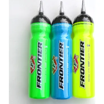 Hokejová láhev na pití Frontier 1,0 litr neonová Barva: Neon žlutá - černá