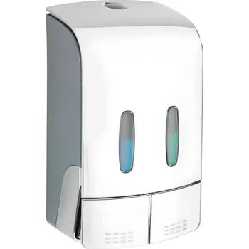 Mýdlenka Dávkovač mýdla TARTAS, dvoukomorový, 960 ml, WENKO