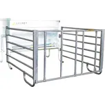 Sklopná ohrádka s průlezem pro příkrmiště pro telata Cosnet Evolutif 750 l - 2 x 2,1 m
