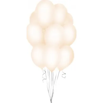 Balónek Balónek makronka lososová 10 ks, 30 cm