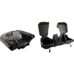 Zadní plastový ATV box KIMPEX OUTBACK TRUNK & HEATED černý, vyhřívané rukojeti (Rozměry: 1067 x 711 x 432 mm (Š x H x V))