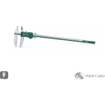 Posuvné měřítko Digitální posuvné měřítko 500/ 0,01 mm, spodní tupá ramena 100 mm, horní vnější ramena INSIZE