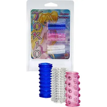 Silikonové návleky na penis - Tokio