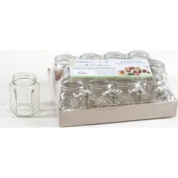 Zavařovací sklenice Sklenice zavařovací 278ml - 12ks, ŠESTIHRAN-TO63