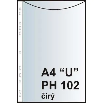 Zakládací obal závěsný A4 "U", PH102, silný