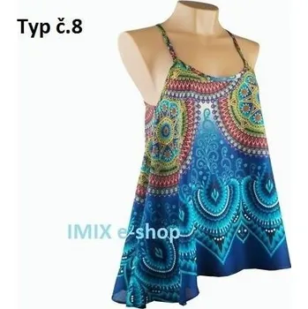 Dámský letní volný Top tílko Mandala - Typ č.08