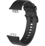 eses Silikonový řemínek pro Huawei Watch Fit a Huawei Watch Fit New - Černý