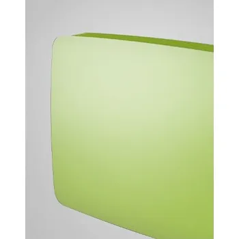 Radiátor HOTHOT Radiators Crystal Line, Zelená 900x600xmm, 2 řady, 1010W