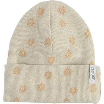 Čepice LODGER Beanie Print Rib Birch 6 - 12 měsíců