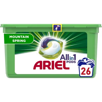 Ariel All in 1 Pods Mountain Spring Kapsle na praní Ariel All in 1 Pods Mountain Spring