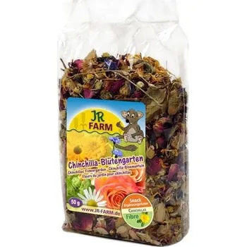 Krmivo pro hlodavce JR Farm Činčila Květinová zahrada 50 g