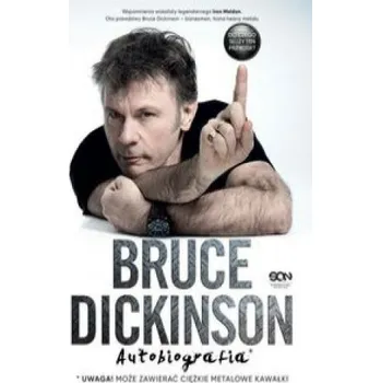 Literární biografie Bruce Dickinson: Autobiografia - Bruce Dickinson [PL] (2020, brožovaná)