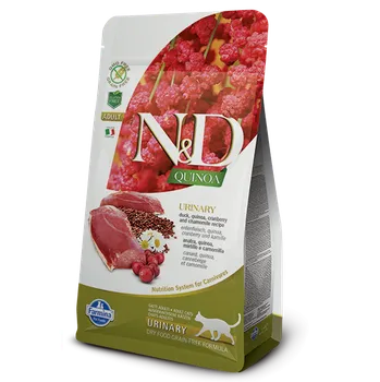 N&D GF Quinoa Cat Urinary Adult Duck/Cranberry, 5 kg