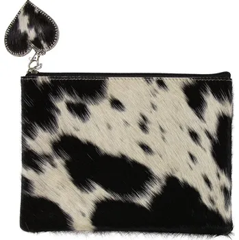 Kosmetická taška Kosmetická taštička se srdíčkem z hovězí kůže - 22*16*1cm