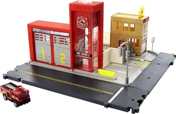 autíčko MATTEL Matchbox Action Drivers Fire Station Rescue