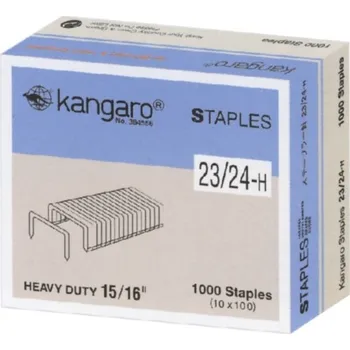 Spona do sešívačky Spojovače Kangaroo, 23/24, 1000 ks