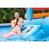 Dětský bazének Intex 58294 279 x 173 x 122 cm plovoucí domeček se skluzavkou