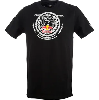 Pánské tričko Pánské triko KINI RED BULL CREST - černé, Velikost: L