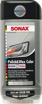 Autovosk SONAX Polish & Wax Color stříbrošedá 500 ml