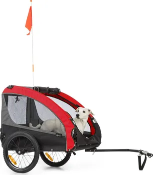 Přívěsný vozík pro psa Klarfit Husky Race 282 l