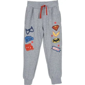 Super Hero Girls - Šedé dívčí tepláky Velikost: 104