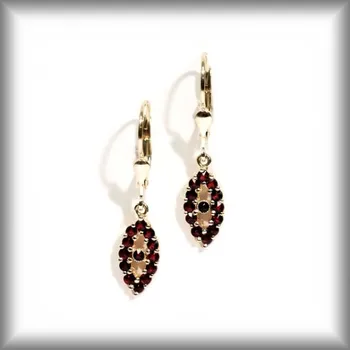 Náušnice bílé zlato