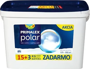 Interiérová barva Primalex Polar 18 kg bílá