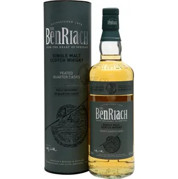Whisky BenRiach Peated Quarter Cask 0,7l 46%