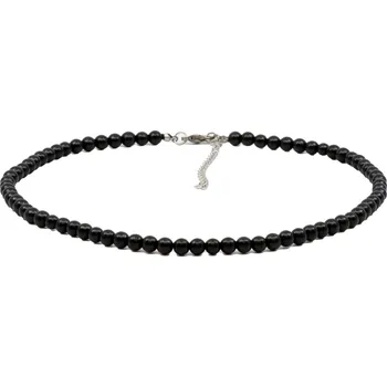 Náhrdelník BEWIT Náhrdelník ze šungitu - 10 mm